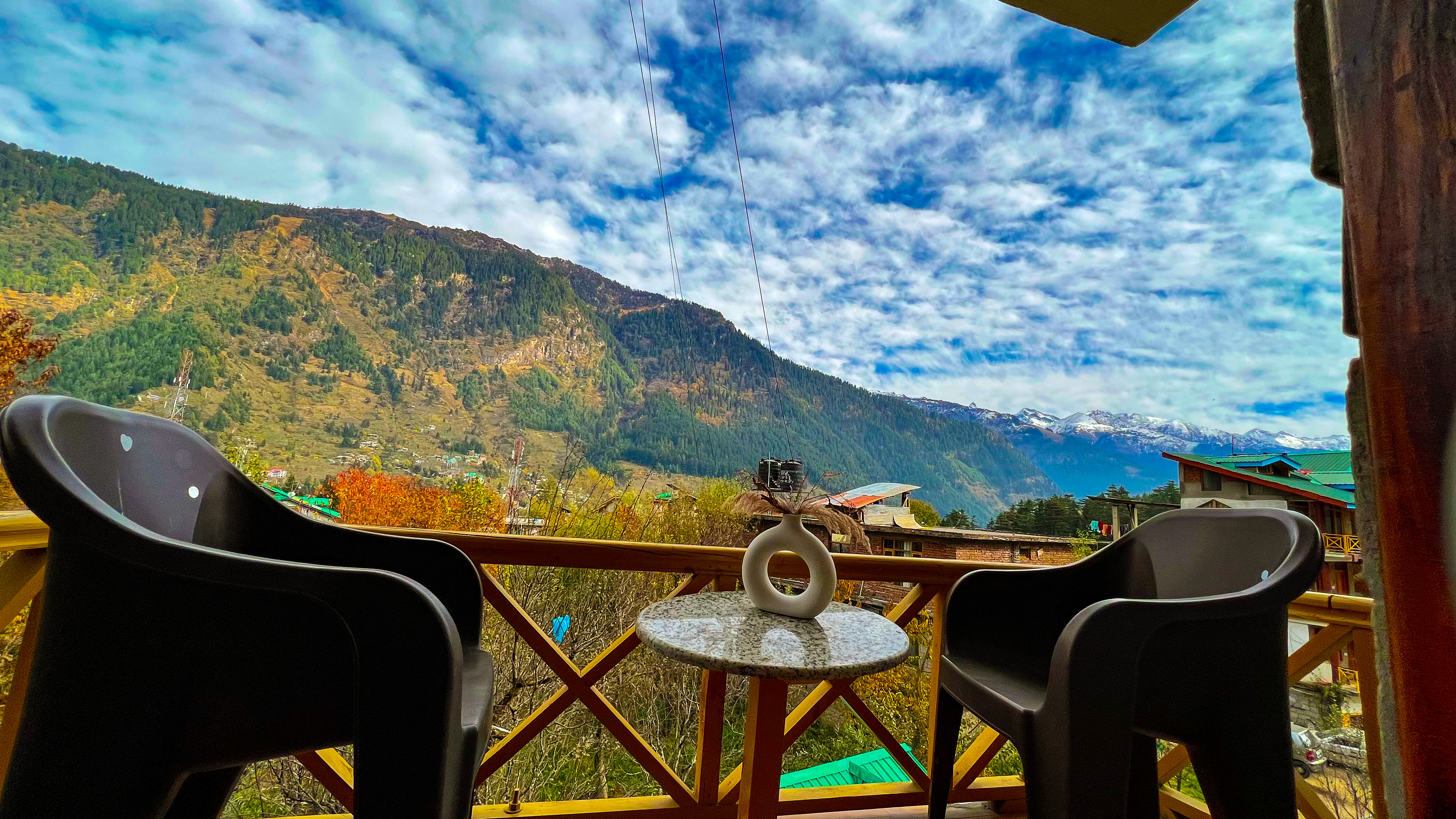 YOLO Homes boutique mountain stay in Kasol, Parvati Valley